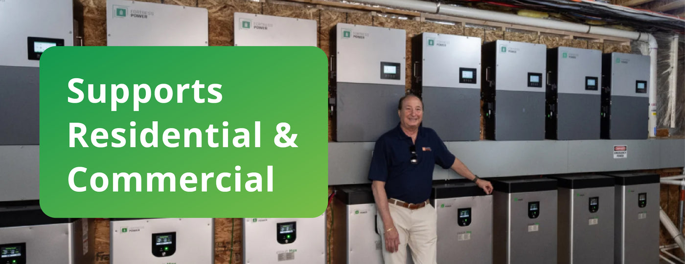 Fortress Power Envy True 12kW House Inverter Fast Installation Less Cost