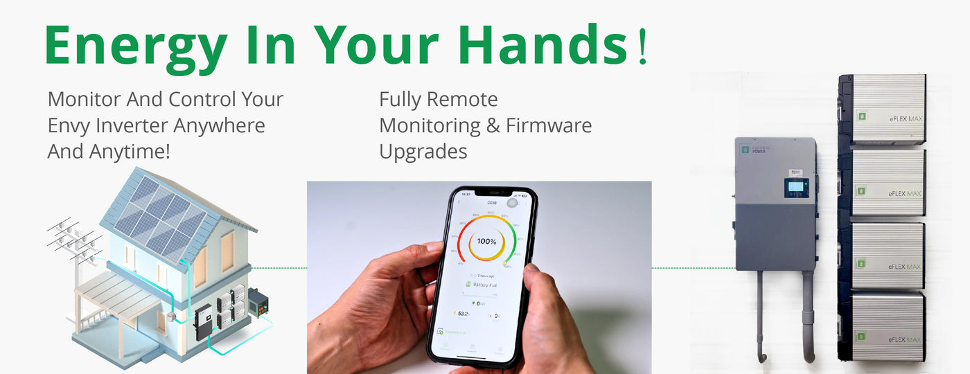 Fortress Power Envy 12kW Smart House Inverter, Fully Firmware Upgrades