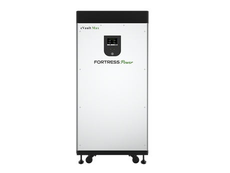 Fortress Power eVault Max 18.5kWh Home Batteries for Solar Storage