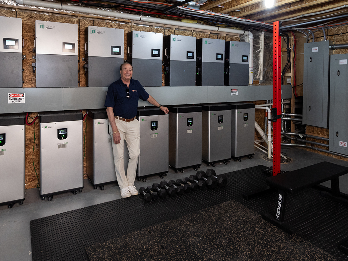 Fortress Power eVault Max 18.5kWh Big Solar Battery for Light Industrial