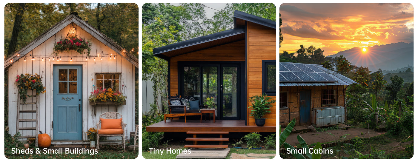 Solar power shines a light on your off-grid home.