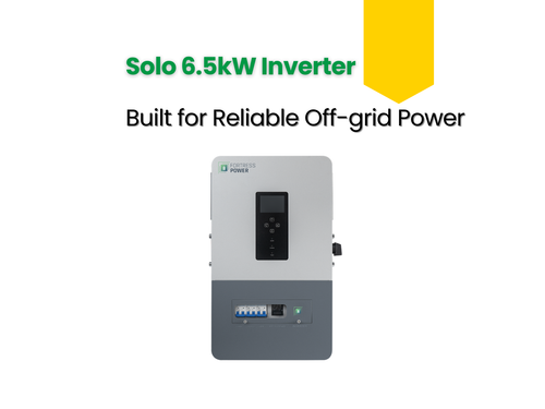Fortress Power Solo 6.5kW Single/Split-Phase Off-Grid Inverter