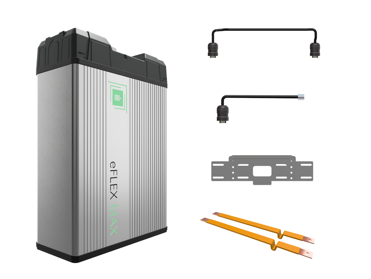 Fortress Power eFlex Max 5.4kWh Lithium Battery Wall Mounted
